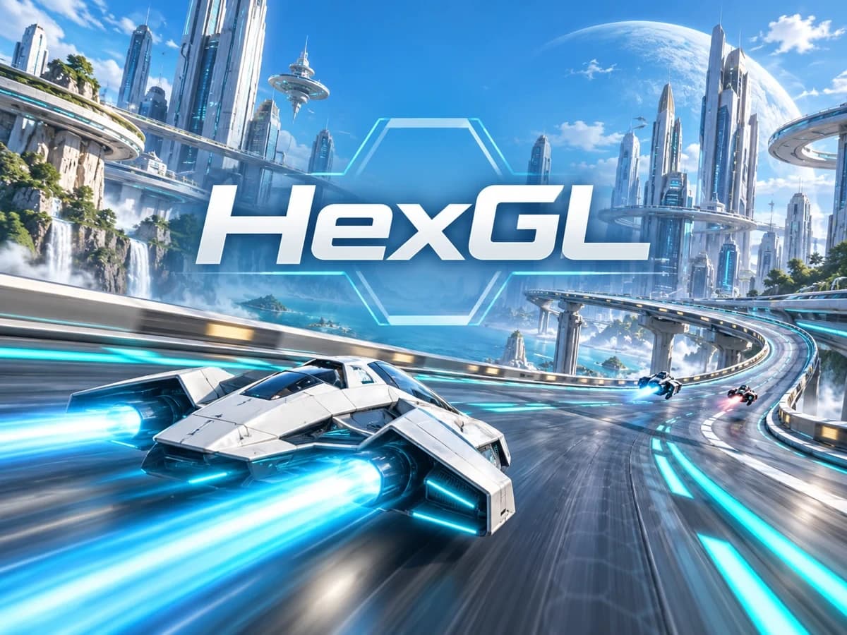 Обложка игры «HexGL»