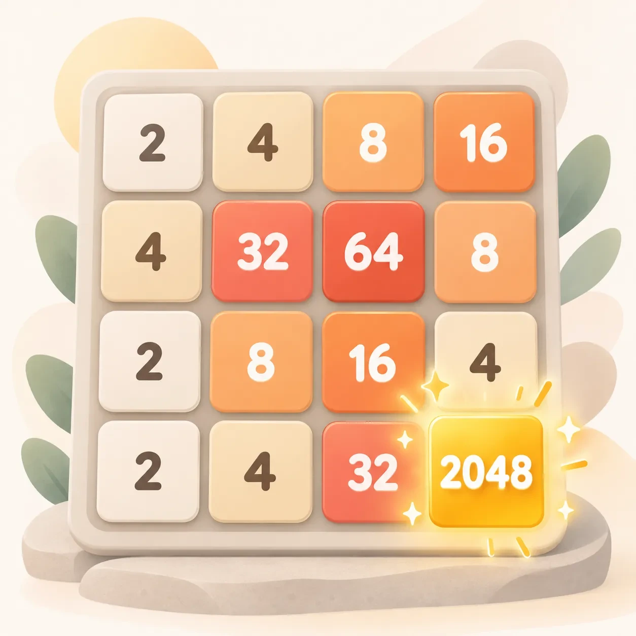 Обложка игры «2048»
