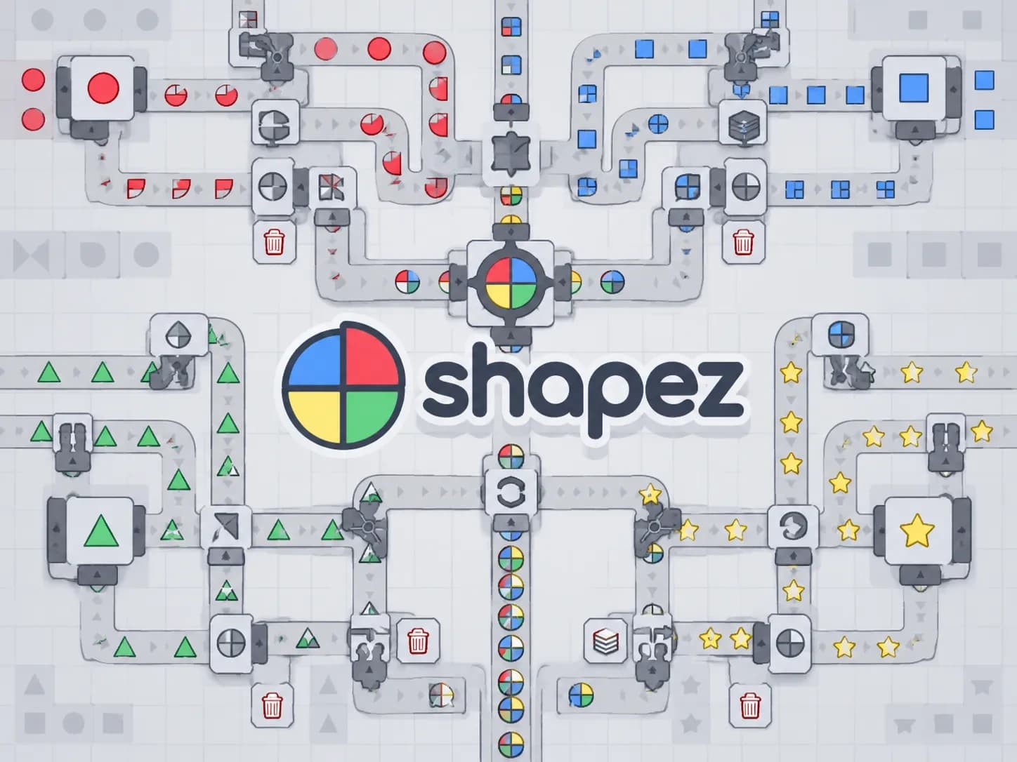 Обложка игры «Shapez»