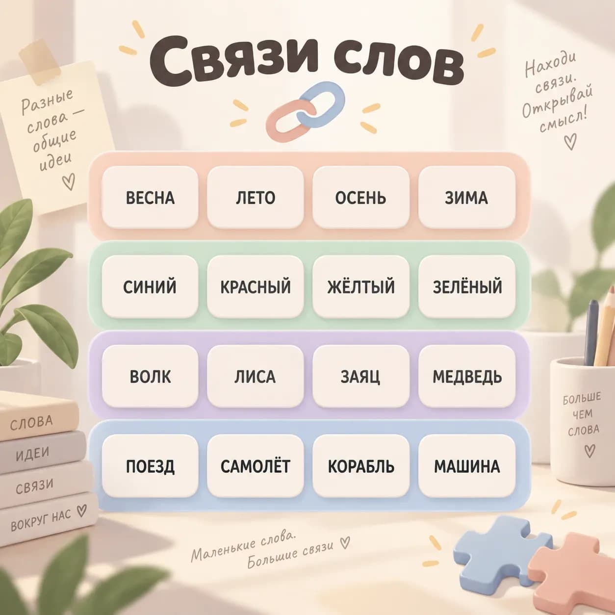 Превью игры «Связи слов»