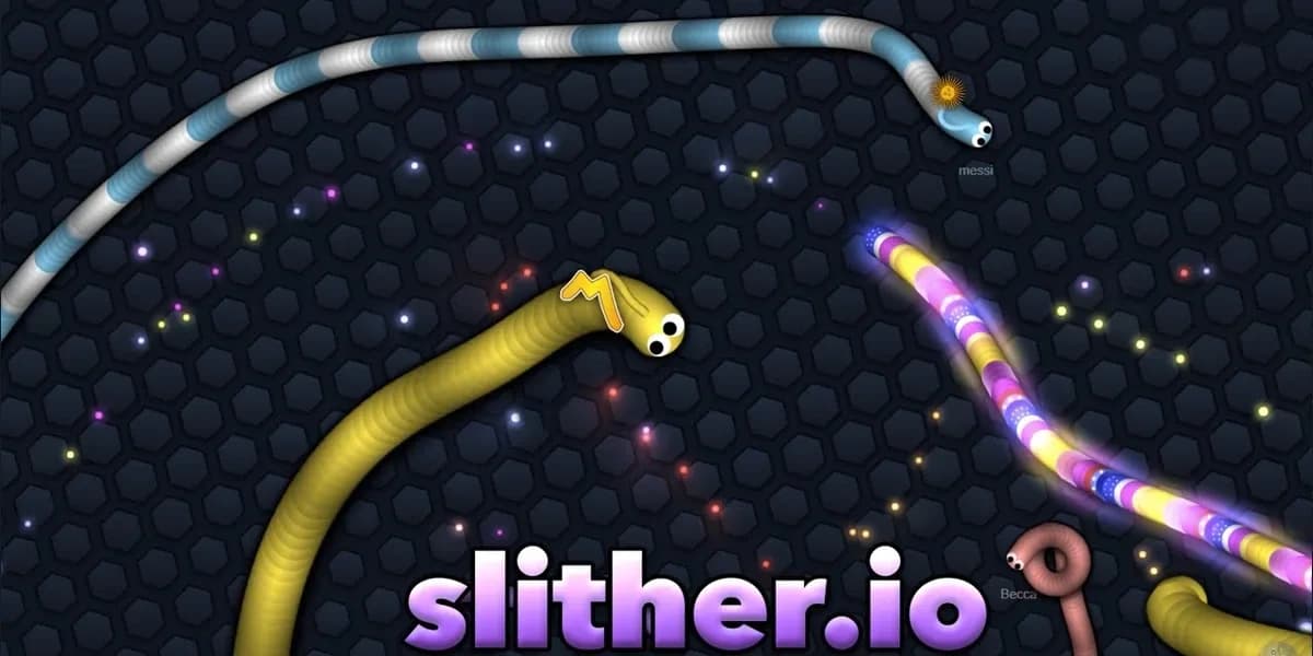 Превью игры «Slither.io»